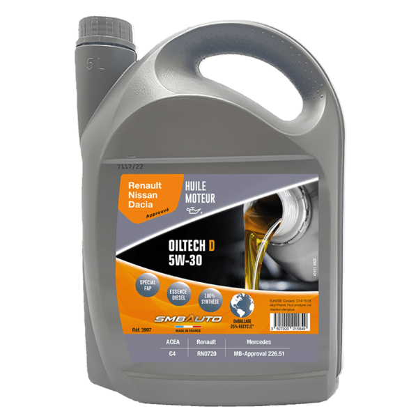 OILTECH D 5L 5W30 SMB AUTO