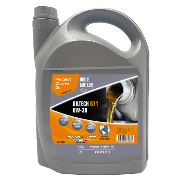 OILTECH B71 5L 0W30 SMB AUTO
