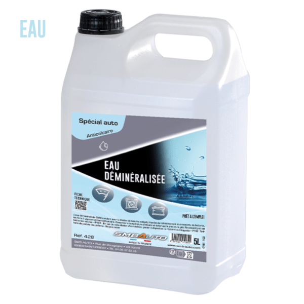 EAU DÉMINÉRALISÉE